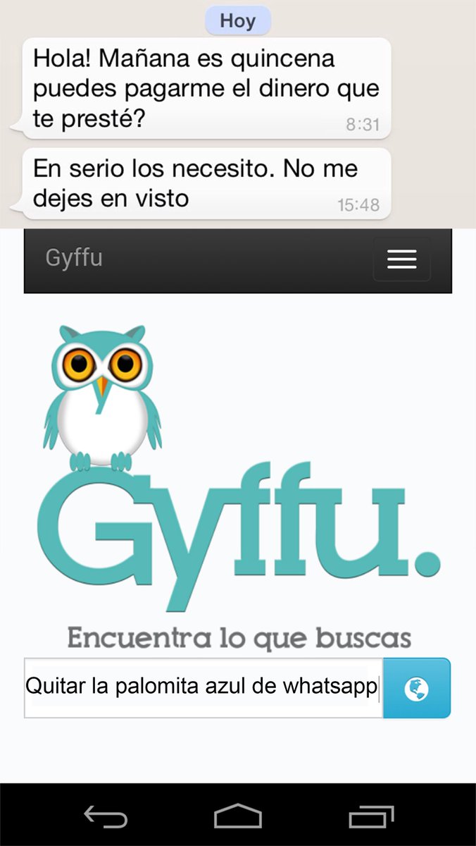 Gyffu_co's tweet photo. #YoYMiIlusionDeQueAlgunDia no voy a estar endeudado, en #Gyffu encuentra lo que buscas. http://t.co/5zTFZehiFK