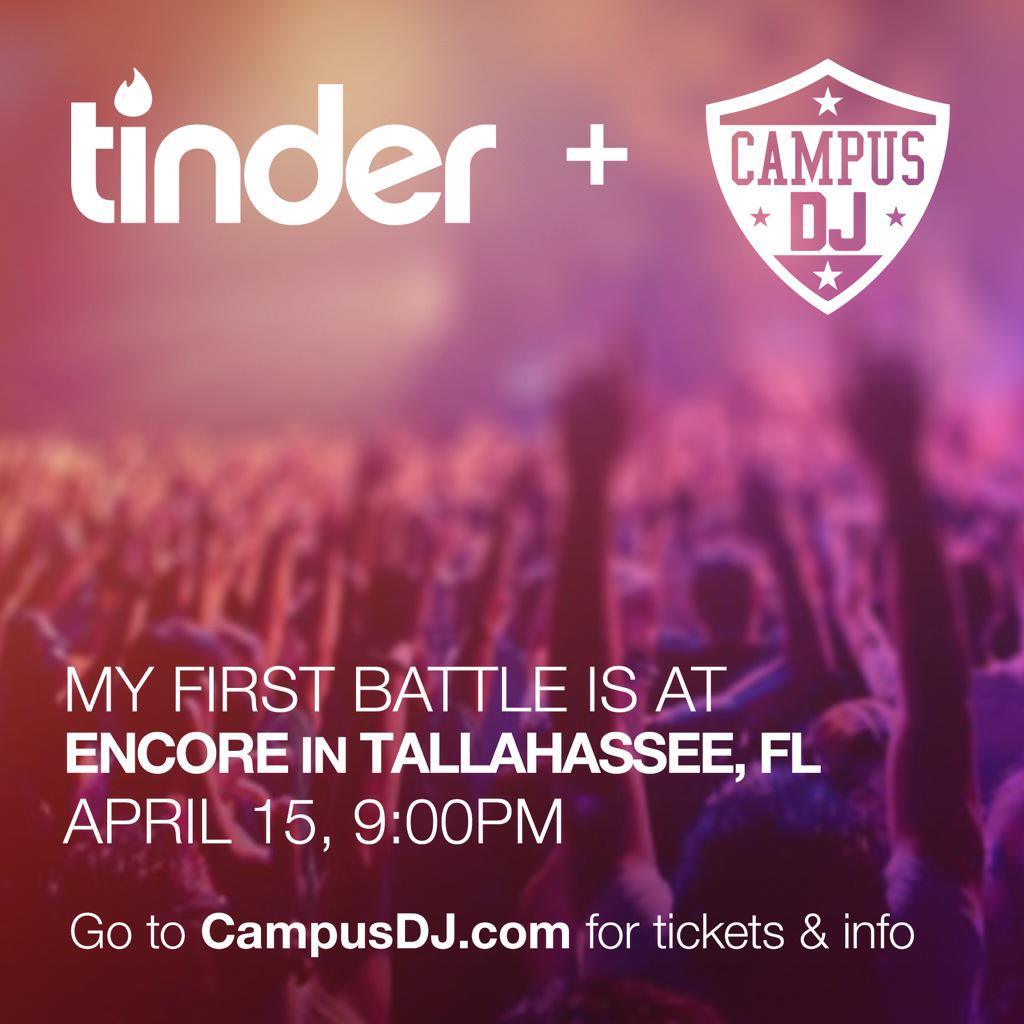 Tomorrow I'll be back representing UCF in Tallahassee for <a href="/campusDJ/">Campus DJ</a>! Encore, 9PM, come through and party 👐