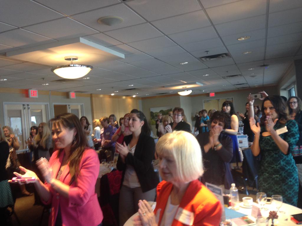 sandrayanceyEWN's tweet photo. Luv this RT @PhotoPad_vg: @CoachFeliciaLee @sandrayanceyeWN @ewn_van #powerfulwomen thank you 4 helping women #ewconf http://t.co/I82WJ1bCul
