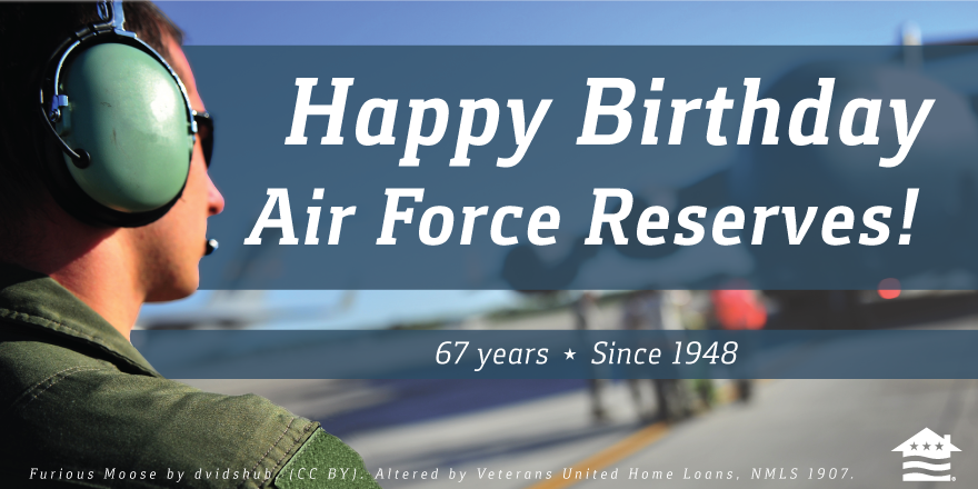 veteransunited's tweet photo. Thanks for all that you do, Air Force Reservists! http://t.co/3PqYBm4XfH