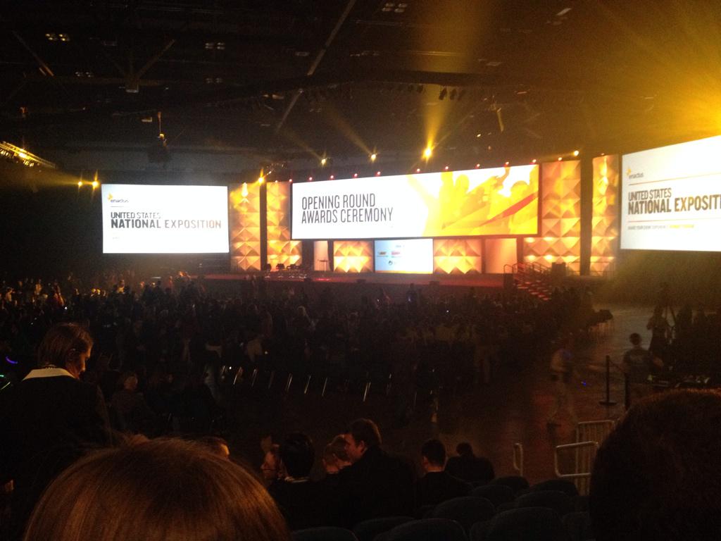 So excited to be apart of the @Enactus_USA conference in St. Louis! #EnactusUSA #WeAllWin
