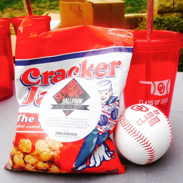MelissaReddout's tweet photo. @OUClassof2015 we can't wait to see you at the baseball game at 6:00!! We have these free goodies for you! #seniors http://t.co/jVeFV4FOGe
