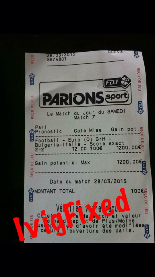 FixedIvig's tweet image. #FlashBack Magnifique côte à 12,00 pour ce score exact connu pas mal de temps en avance ! ✅ Une belle réussite ! Ivig