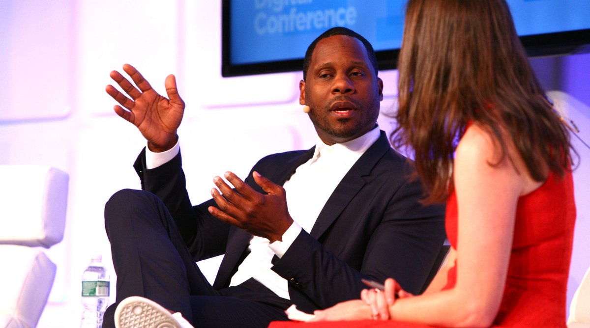 Beats CMO Omar Johnson with Ad Age Deputy Managing Editor Natalie Zmuda #AADigital