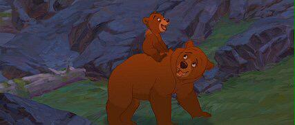 1DasDisney's tweet photo. Liam and Louis are so Kenai and Koda http://t.co/p3eTaO3YYf