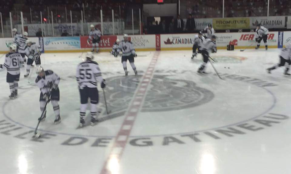 oceanicrimouski's tweet photo. Bon match à tous, Desrosiers fera face à Brassard #GONICSGO http://t.co/mns0dhCR5p