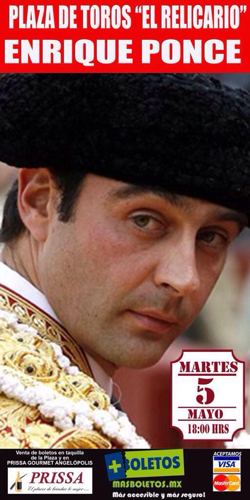 TempleArte's tweet photo. @eponce_gm @EPonceOficial se presenta este 5 de Mayo en el Relicario de Puebla
Fotografía: @TauroAgencia http://t.co/v7GkaVTfYH