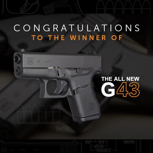 Congrats to Alexander Satterlund, winner of the #G43. Thank you all for entering &amp; we look fwd to our next sweeps.
