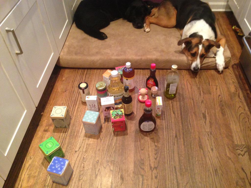 staceygresham's tweet image. This is what happens when you ask a toddler to clean