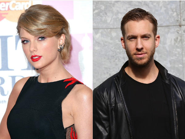 MTVUK's tweet photo. No way has Calvin Harris actually banned Taylor Swift from writing songs about him! http://t.co/RQLkrwLvRu http://t.co/0X0MkEzbyo