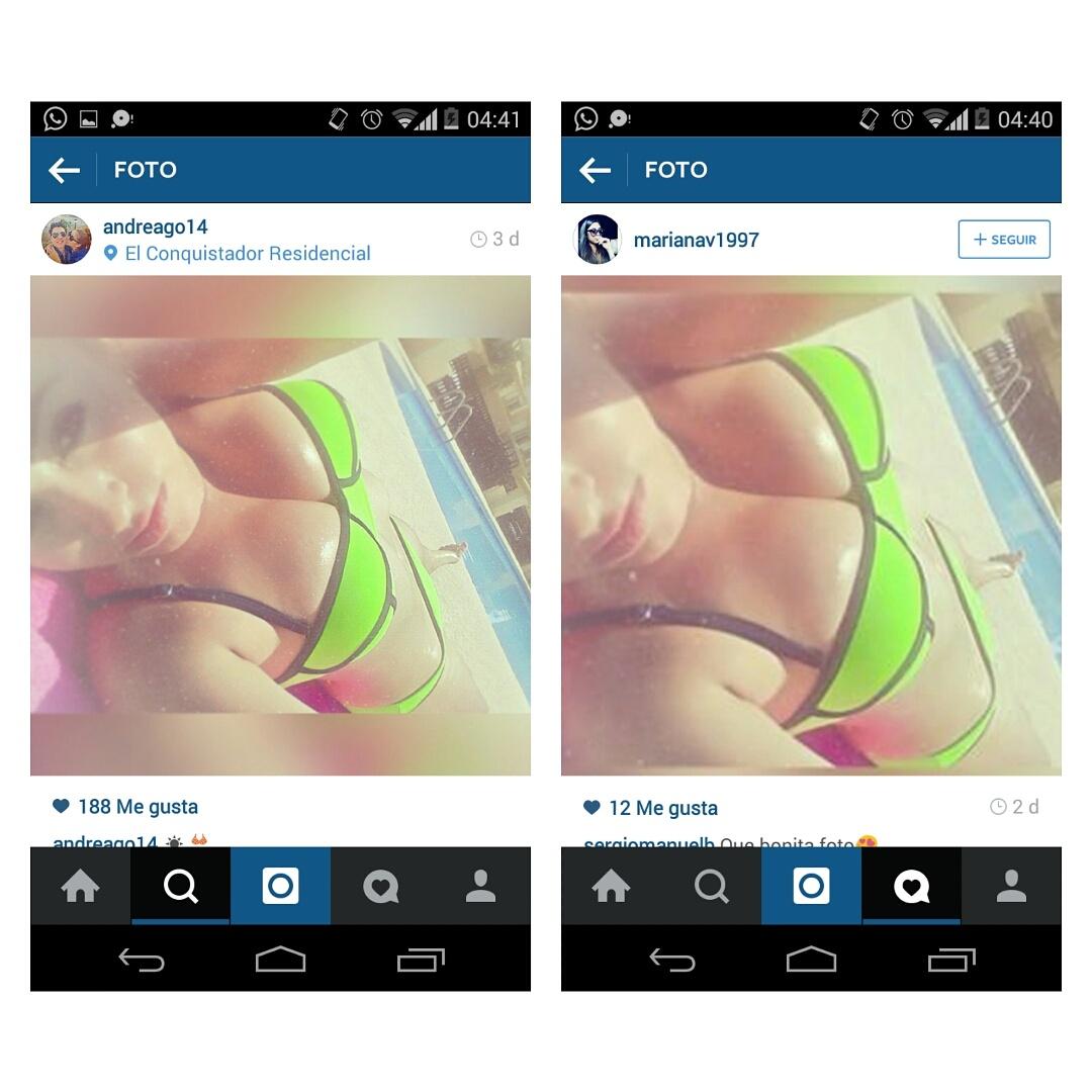 Sofigara1's tweet image. Lo que descubre una en instagram😹😹 #InstaFail