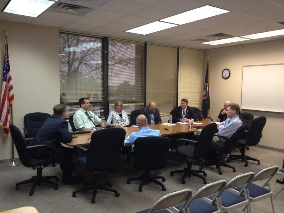Good mtg with Bountiful City Council tonight debriefing on legislative session. They are great to work with!