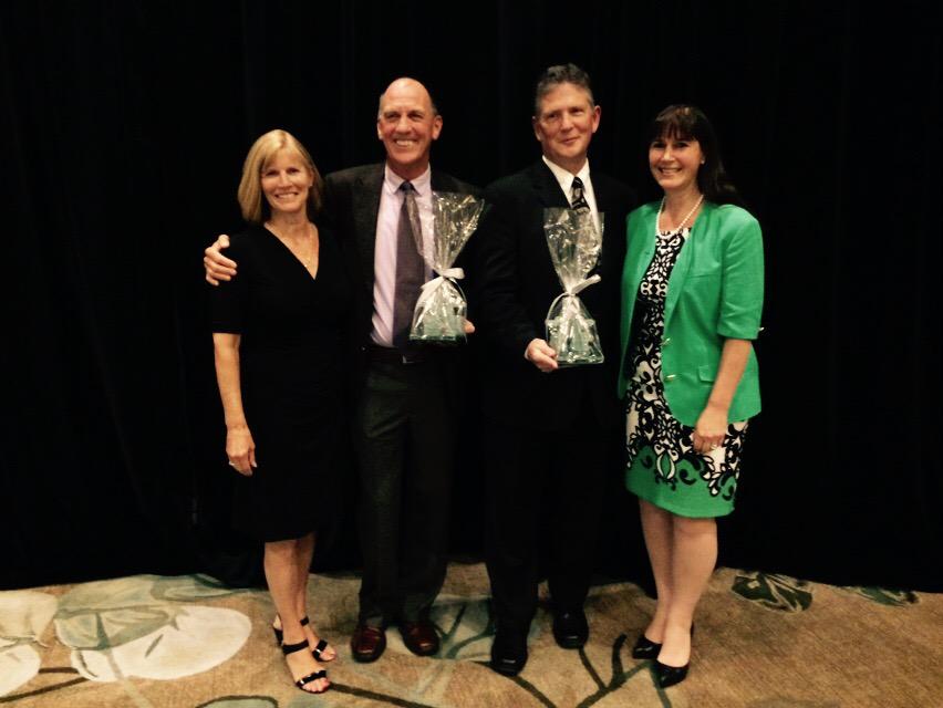 HughGloster's tweet photo. Congrats to Norm Bradley &amp; Mike Roberts - recipients of Distinguished Service Awards at BCSSA Recognition Evening! http://t.co/nWl4HLSJQX