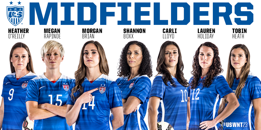Charlie Flowe on Twitter: "U.S. Roster Named for 2015 FIFA Women’s ...
