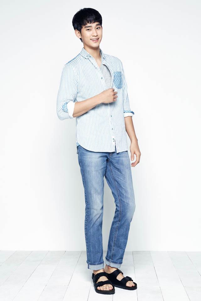 stars88jo's tweet photo. #KimSooHyun  &amp; ZIOZIA 2015 Summer P9~12
#김수현 http://t.co/sANoDcovMv