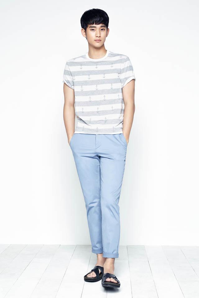 stars88jo's tweet photo. #KimSooHyun  &amp; ZIOZIA 2015 Summer P9~12
#김수현 http://t.co/sANoDcovMv