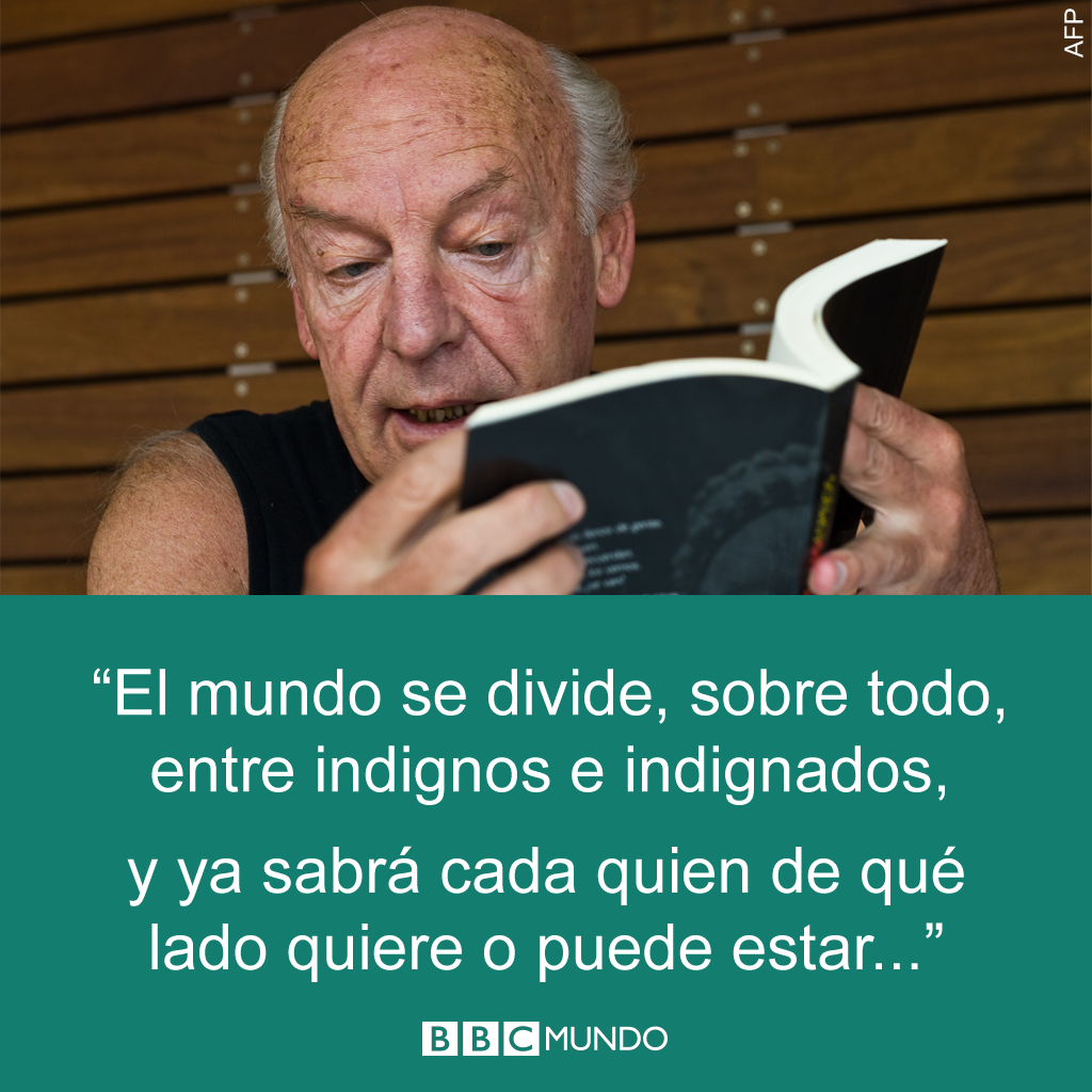 bbcmundo's tweet photo. Eduardo Galeano en 12 frases célebres http://t.co/fvQ5RBOsm2 http://t.co/ZnGPMmG1Eq