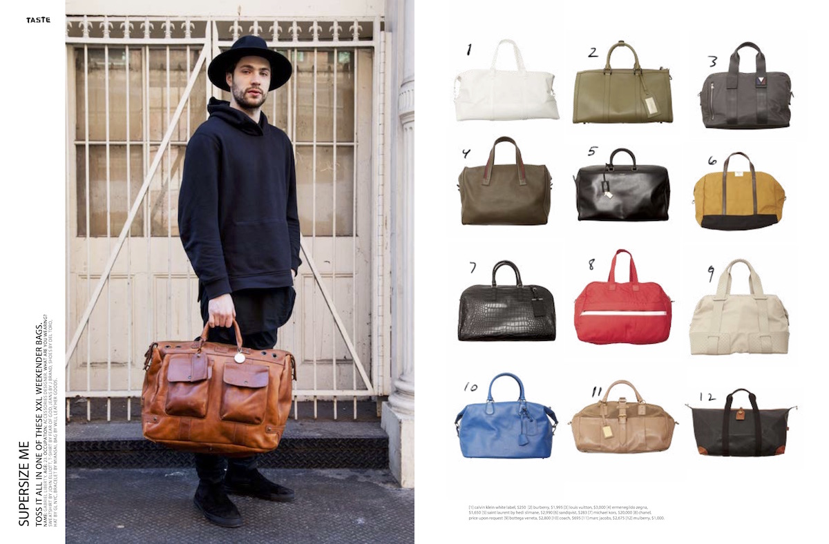 WillLeather's tweet photo. Oh, designer @GL_NYC spotted in @NYLONGuysMag with the Leather Traveler Duffle. No big deal. #discoveryourWILL http://t.co/QMbVxBNMFz