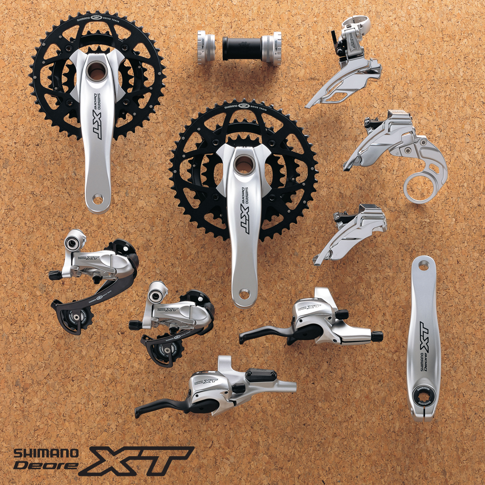 album rekken elkaar Shimano Australia Cycling в Twitter: "2005: Deore XT M760: Hollowtech II  crankset, 9-speed cassette & disc/V-brakes options #waybackwednesday  #DeoreXT http://t.co/Uq4smswVMp" / Twitter