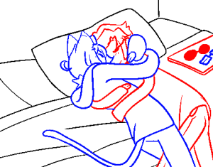 >Snuggles with @Strider_Irony
