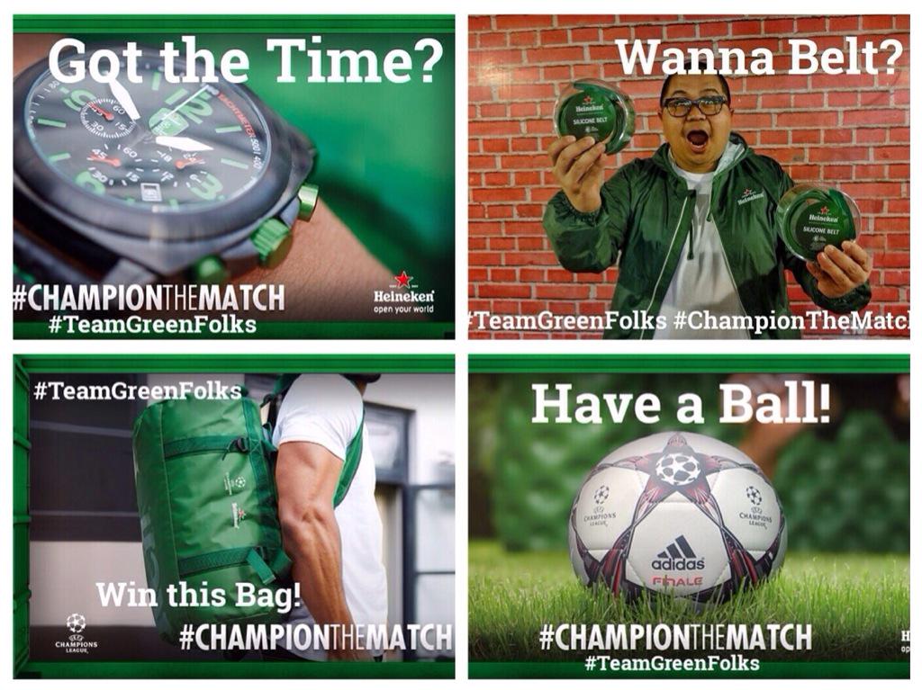 friandana's tweet photo. RT @AdityaGalihL: Support &amp; get these all!! #TeamGreenFolks #ChampionTheMatch @HeinekenID http://t.co/VrdwgIgqxU https://t.co/1C0bxVRNPn