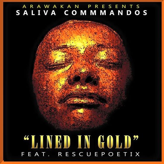 HookAndBass's tweet photo. Now on #RhythmicVibrations #LinedInGold @salivacommandos feat @RescuePoetix  out on #Arawakan April 17, 2015 http://t.co/0yNoWM7dbM