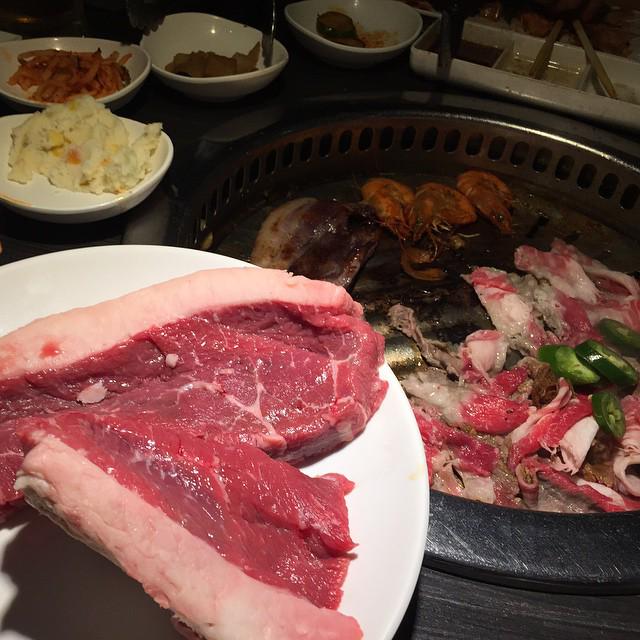 GenKoreanBBQ's tweet photo. I like them thick. #openwide @eatdrink_mary http://t.co/wf762R3ET8