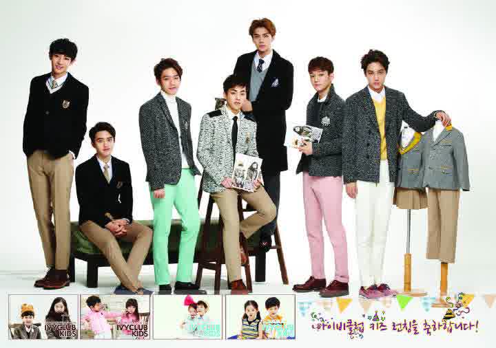 EXOINDONESIA's tweet photo. 150415 IVYCLUB - EXO http://t.co/Mhf7H6sBNg