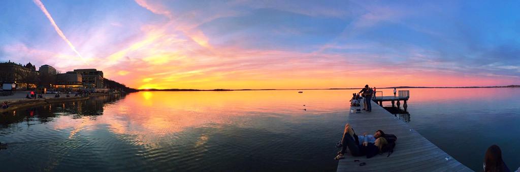 randpress's tweet photo. Madison sunsets>>> http://t.co/4JMYlVDdPS
