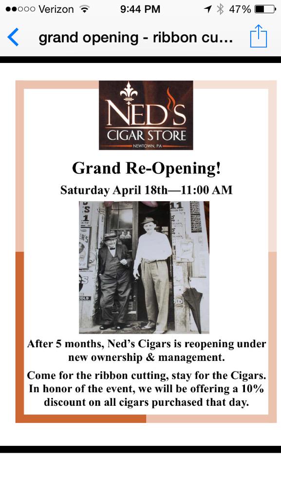 NedsCigars tweet picture