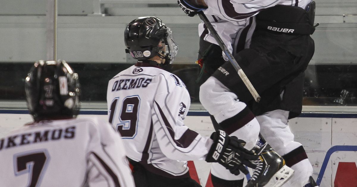LSJsports's tweet photo. LSJ hockey player of year: Okemos’ Jake Faustyn http://t.co/LrGz9IH2c3 http://t.co/mFhQqAK1Pu