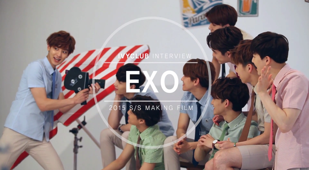soompi's tweet photo. #EXO Share about Their School Days in Adorable Uniforms for #IVYclub S/S 2015 Campaign
http://t.co/hEUOkkklMQ http://t.co/jYqbGKVQQV