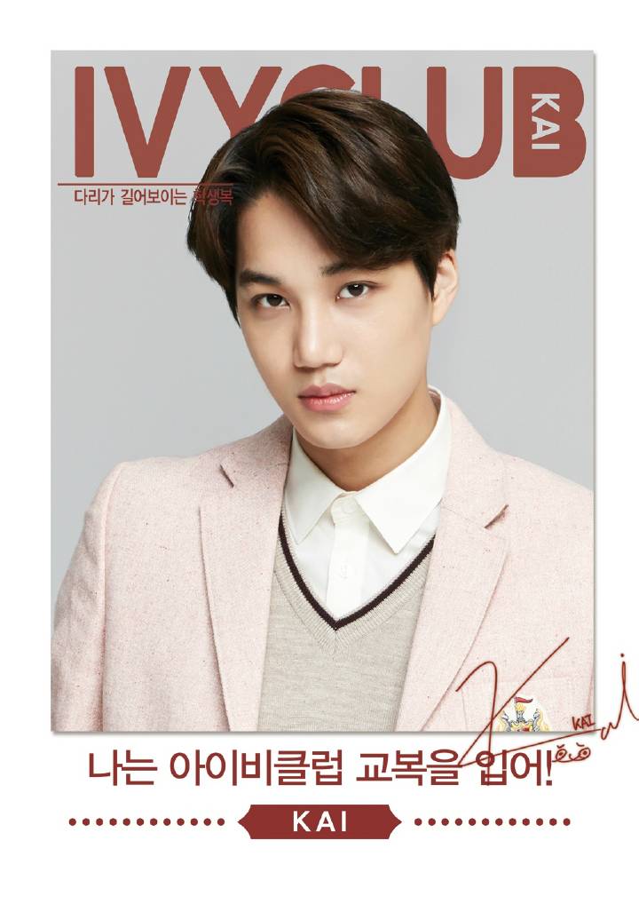 EXOINDONESIA's tweet photo. 150415 IVYCLUB - Kai http://t.co/sxuUywPIOp