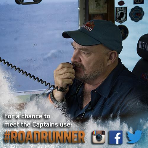 DeadliestCatch's tweet photo. RT or use #Roadrunner for a chance to meet the Captains in Dutch Harbor.  http://t.co/BafXti0ju3 http://t.co/cA4qVd5An5