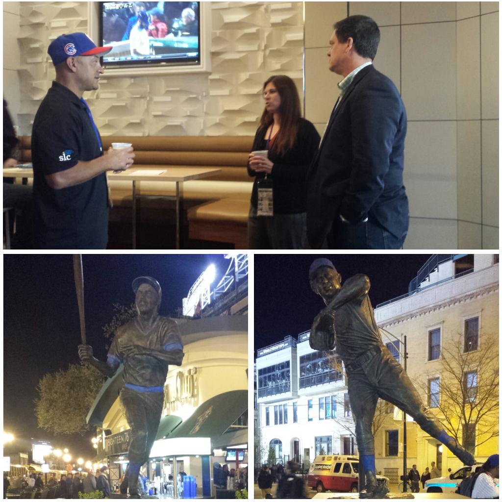Quest's tweet image. We really enjoyed tonight, spending time with customers &amp; watching a @Cubs game dell.to/1Ix48iN #DellSQL