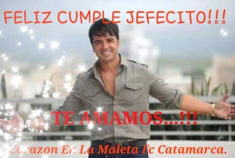 CM_CatamarcaFC's tweet photo. #FelizCumple #numero37 @LuisFonsi 🎁🎉🎇🎂🎂 te amamos.. @CorazonMaletaFC @CM_8Mendoza @CFcbs @CM_8Mendoza http://t.co/wnW1GWJhZy