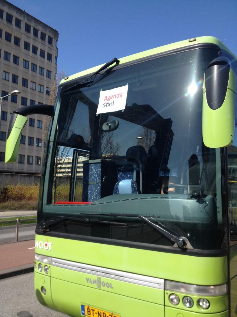 In de #AgendaStad bus op naar werkconferentie in de #fabrique <a href="/breda/">Gemeente Breda</a> <a href="/BrabantStad/">BrabantStad</a>