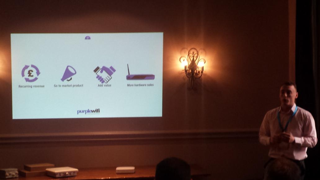 Purdicom's tweet image. Four reasons to partner with @PurpleWiFi