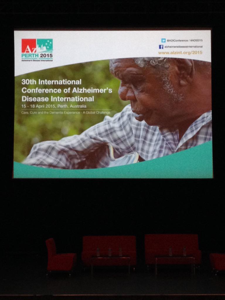 #ADI2015 in Perth Australia is on! What a lovely way to start the conference: watching #StillAlice together!