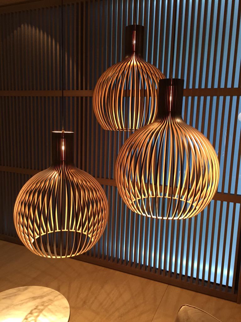 Mooie lampen van <a href="/Flexform_ITA/">Flexform</a> op de #Salone2015