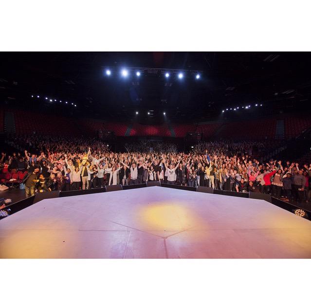 Last night at the Grand West Arena 1600 volunteers gathered to prepare and pray for Colour 2015!

#ColourConf