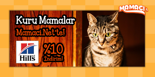 KAMPANYA! Hill’s #kedi mamalarında %10 #indirim! Fırsatı kaçırmamak için tıklayın; bit.ly/1JJTQJU #kedimaması