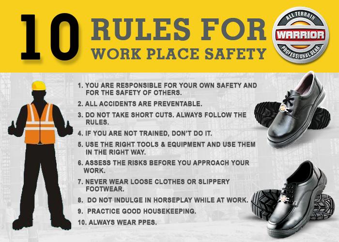 warrior shoes safety