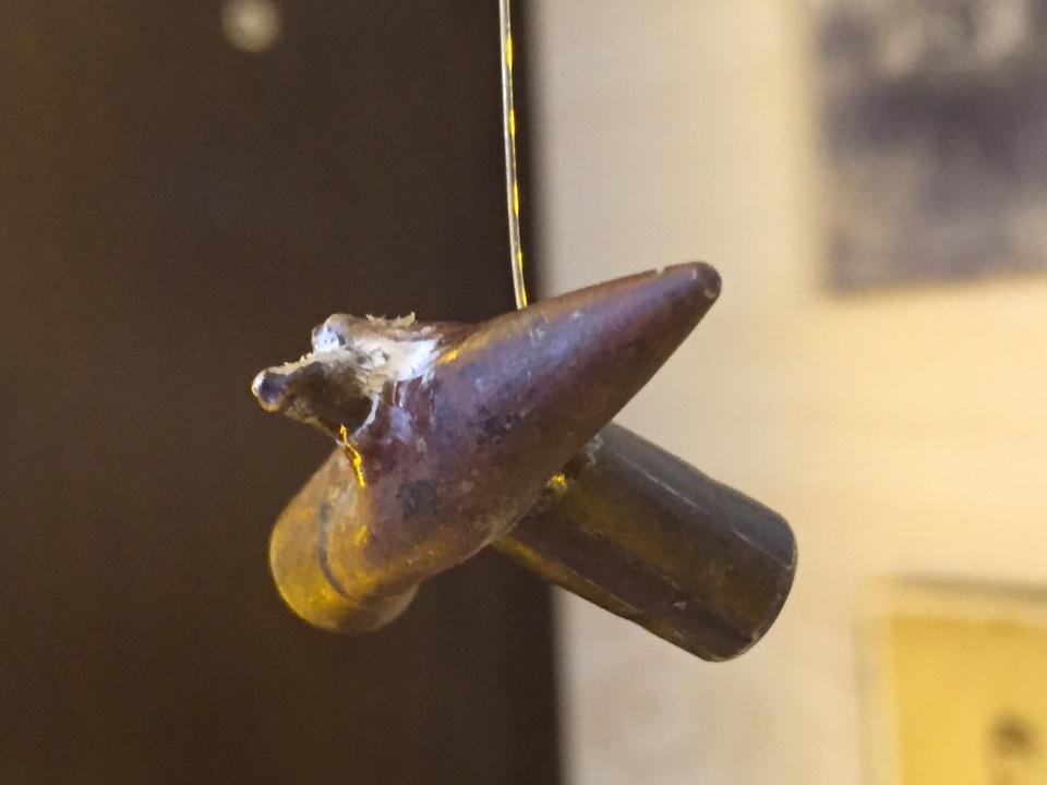 Bullets hit mid air in battle.Highlight of world's biggest Gallipoli relics collection.6pm #7NewsMelb photo- @irepcg 