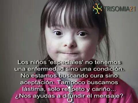 CaraballoJav's tweet photo. "No es una enfermedad", dicen con esa cara de eterna inocencia y su verdad conmueve hasta el último gramo de ternura. http://t.co/26CJNhL6r9