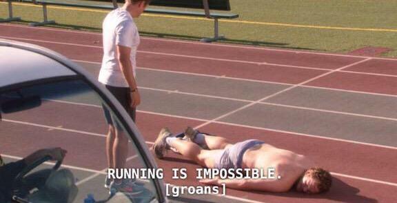 9GAG's tweet photo. me after 1 minute of working out http://t.co/xNI93brR6n