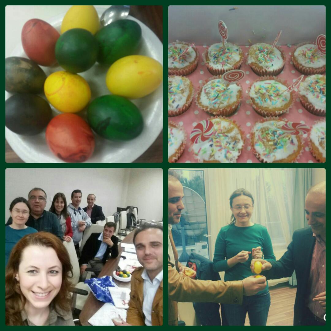 #rusça kursunda #paskalya heyecanı :) #healthcarist #istanbul #Easter2015 #EasterEgg #easter