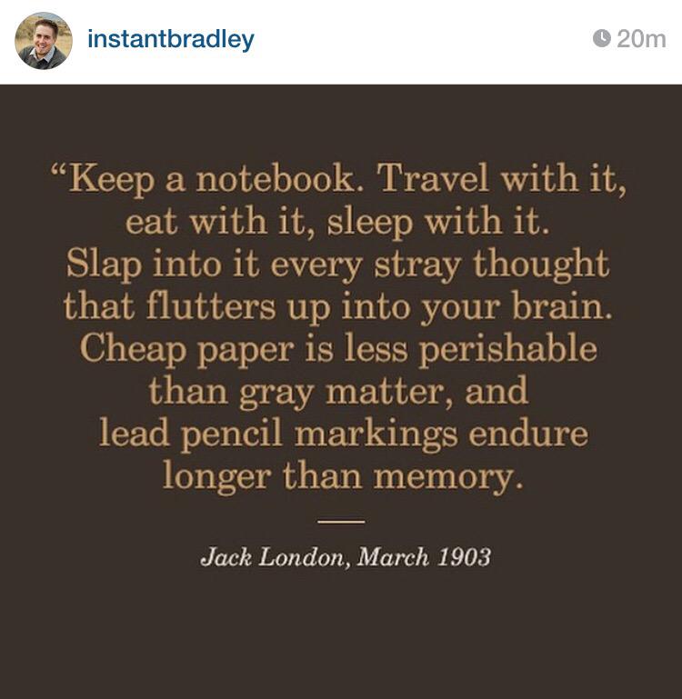 I use a <a href="/moleskine/">Moleskine</a> daily and it's always with reach. 📘📝