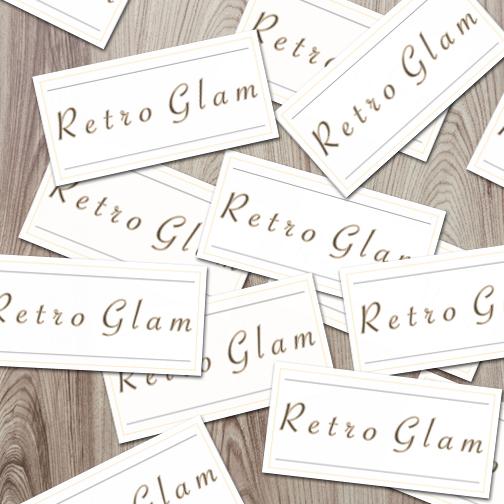 UKStickerMarket's tweet image. Size 100x50mm Standard Vinyl Stickers for Retro Glam! Get a QUOTE now goo.gl/eJoSkL #StickerUK #StickerPrint