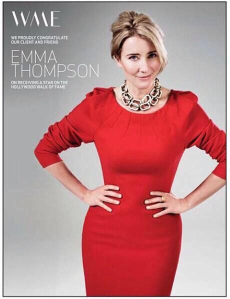 HAPPY BIRTHDAY TO THE MOST AMAZING AND WONDERFUL EMMA THOMPSON!!!!! 